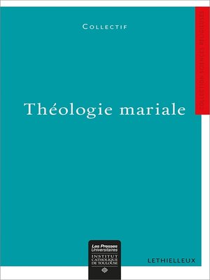 cover image of Théologie mariale